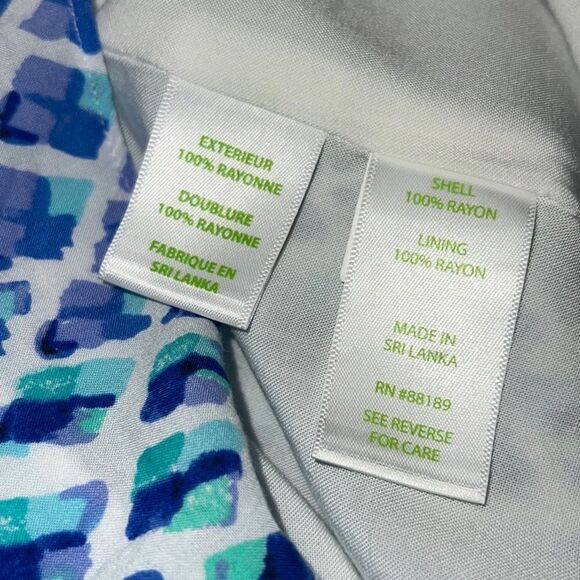 Lilly Pulitzer Resort White Toe In Pineapple Off The Shoulder Nevie Dress - Picture 11 of 15